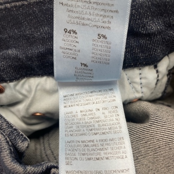 MOTHER High Waisted Looker Jeans Here Kitty Kitty Glitter Racer - Picture 7 of 13